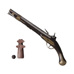 Aged Flintlock Pistol