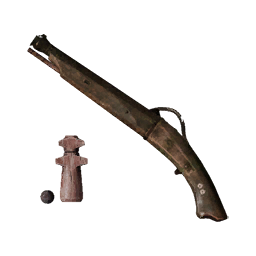 Aged Matchlock Pistol