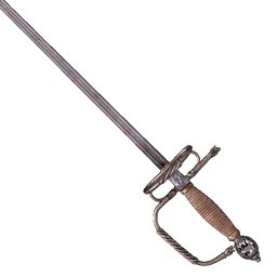 Aged Serpent Hilt Smallsword